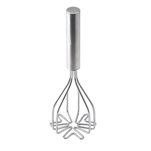 Harold Import 93237 10.25" Stainless Steel HIC 2-in 1 Mix and Masher
