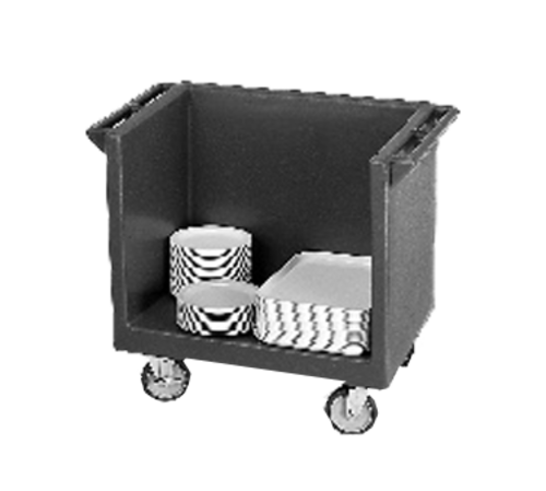 Cambro TDC2029191 38.13" W x 34.25" H x 22.25" D Granite Gray Polyethylene Dish Cart Only