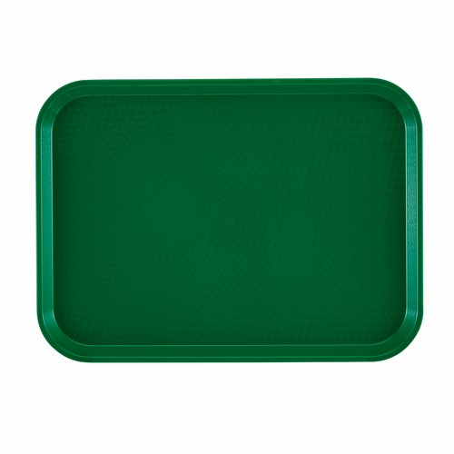 Cambro 2025119 25.56" x 20.75" Sherwood Green High-Impact Fiberglass Rectangular Camtray - 6/Case