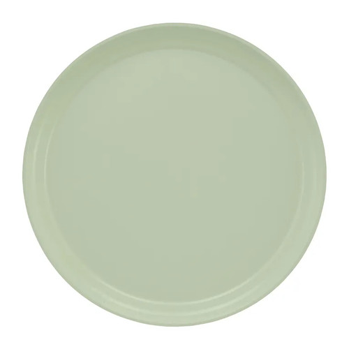 Cambro 1300429 13" Dia. Key Lime Round Fiberglass Serving Camtray - 12/Case