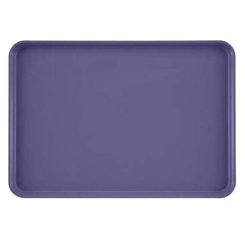 Cambro 1826551 17.88" x 25.75" Grape High-Impact Fiberglass Rectangular Camtray - 6/Case
