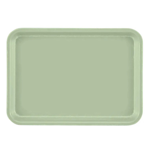 Cambro 57429 6.94" x 4.94" Key Lime High-Impact Fiberglass Rectangular Camtray