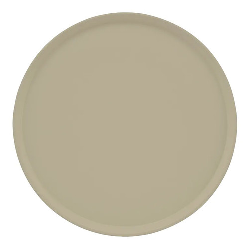 Cambro 1950104 19.5" Desert Tan Fiberglass Round Serving Camtray - 12/Case