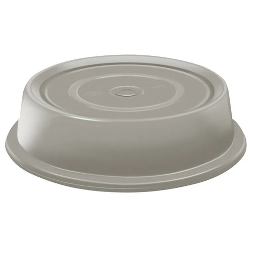 Cambro 1014VSNH191 10.88" Gray Fiberglass Round Versa Camcover Plate Cover - 12/Case