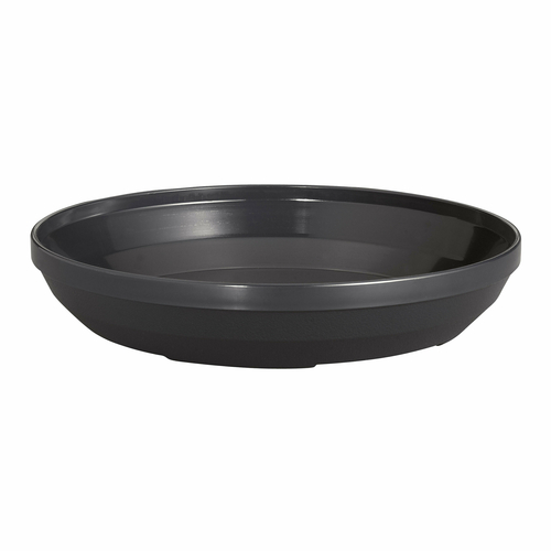 Cambro MDSL9110 Fits 9.5" Pellet Black Shoreline Collection Pellet Underliner - 12/Case