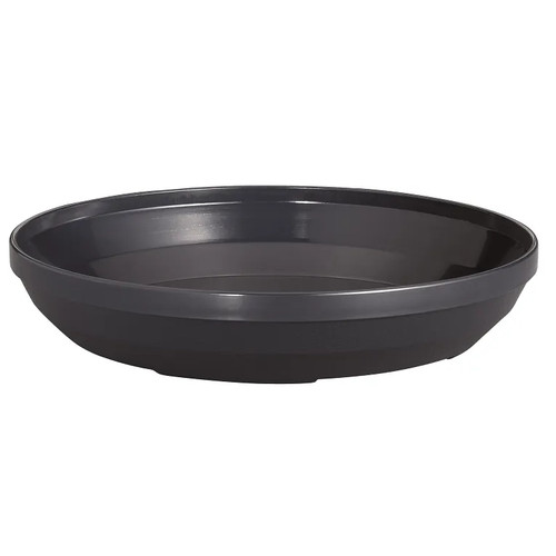 Cambro MDSL9110 Fits 9.5" Pellet Black Shoreline Collection Pellet Underliner - 12/Case