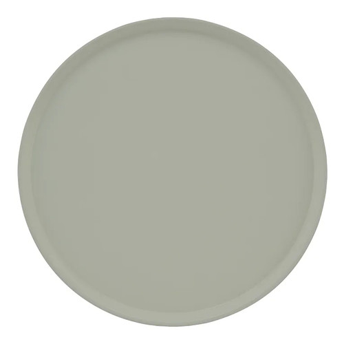 Cambro 1950199 19.5" Taupe Fiberglass Round Serving Camtray - 12/Case