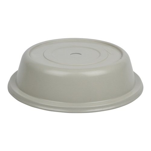 Cambro 1010VSNH101 10.63" Beige Fiberglass Round Versa Camcover Plate Cover - 12/Case