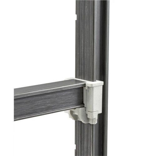 Cambro EXTR602PK480 60" L Speckled Gray Camshelving Elements XTRA Traverse - 2/Pack