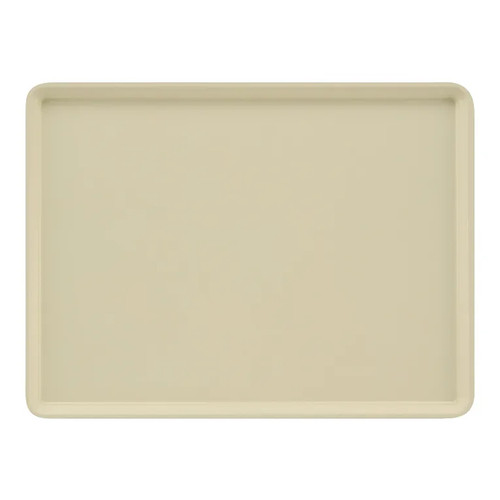 Cambro 16225537 16.5" x 22.5" Yellow High-Impact Fiberglass Rectangular Camtray - 12/Case