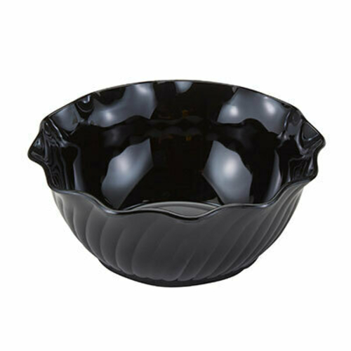 Cambro SRB13CW110 13 Oz. Serving Bowl Camwear Polycarbonate Black (24 Per Case Wrapped in 4 Packs of 6 Bowls Each)