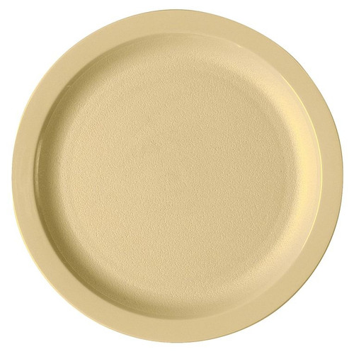 Cambro 825CWNR133 8.25" Dia. Beige Polycarbonate Round Narrow Rim - 48/Case