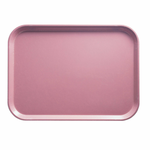Cambro 810409 9.88" x 8" Blush High-Impact Fiberglass Rectangular Camtray