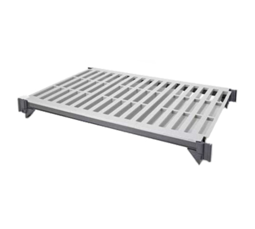 Cambro EMSK2436V1580 36" W x 24" D Brushed Graphite Vented Camshelving Elements Shelf Plate Kit