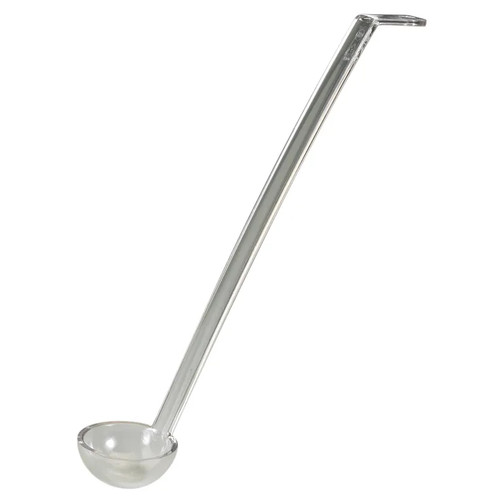 Cambro LD130135 1 Oz. Clear Polycarbonate Plain Camwear Ladle - 12/Case