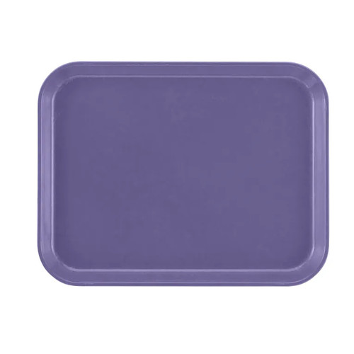 Cambro 1014551 10.63" x 13.75" Grape Rectangular High-Impact Fiberglass Camtray