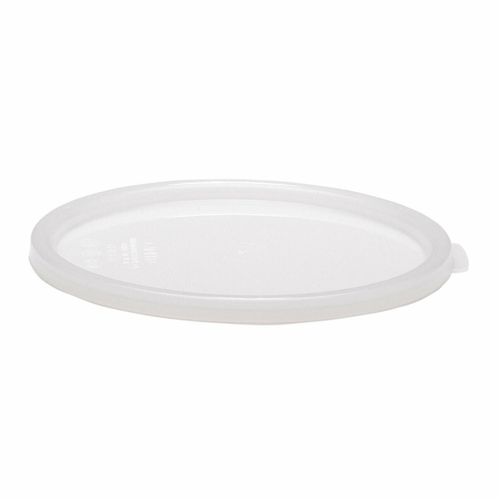 Cambro CFRSC18148 White Polycarbonate Seal Round ColdFest Crock Cover - 2 Cases