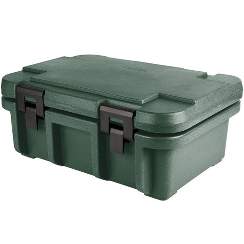 Cambro UPC160192 20 Qt. Granite Green Polyethylene Top Loading Ultra Pan Carriers