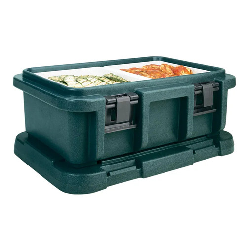 Cambro UPC160192 20 Qt. Granite Green Polyethylene Top Loading Ultra Pan Carriers