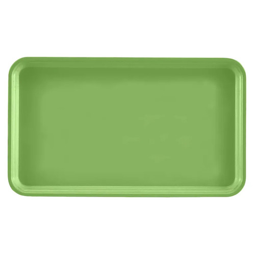 Cambro 926113 8.875" x 25.563" x 1" Limeade High-Impact Fiberglass Rectangular Camtray - 12/Case