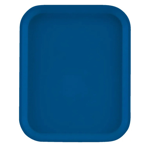 Cambro 810123 9.88" x 8" Amazon Blue High-Impact Fiberglass Rectangular Camtray