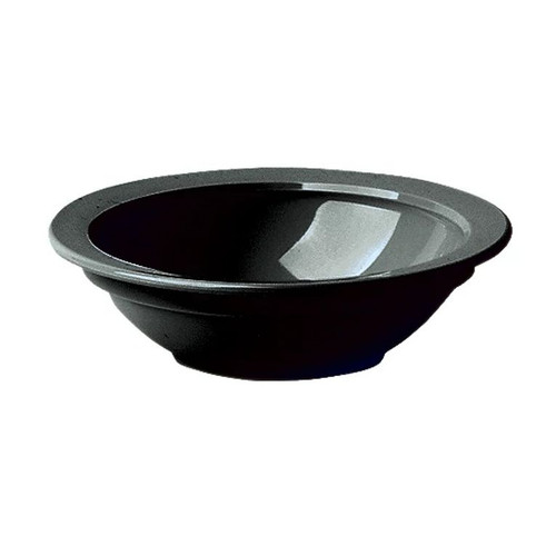 Cambro 45CW110 5 Oz. Black Polycarbonate Round Camwear Bowl - 48/Case