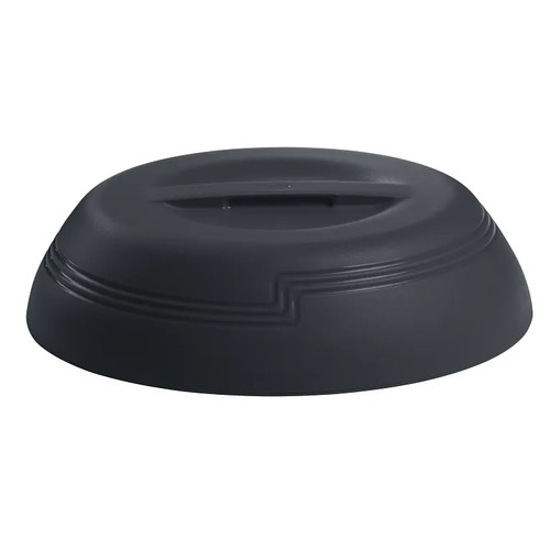Cambro MDSLD9110 Insulated Fits 9" Plate Polypropylene Black The Shore Line Collection Dome