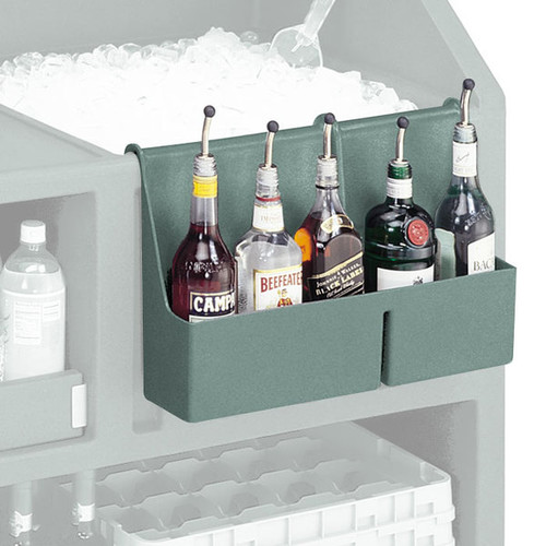 Cambro BAR54SR401 19.5" W x 4.31" D x 12.63" H Fits 540 650 and 730 Cambar Slate Blue Speed Rail