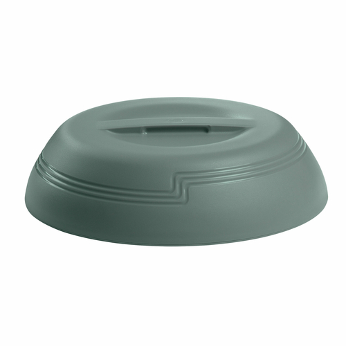 Cambro MDSLD9447 Insulated Fits 9" Plate Polypropylene Meadow The Shore Line Collection Dome - 12/Case