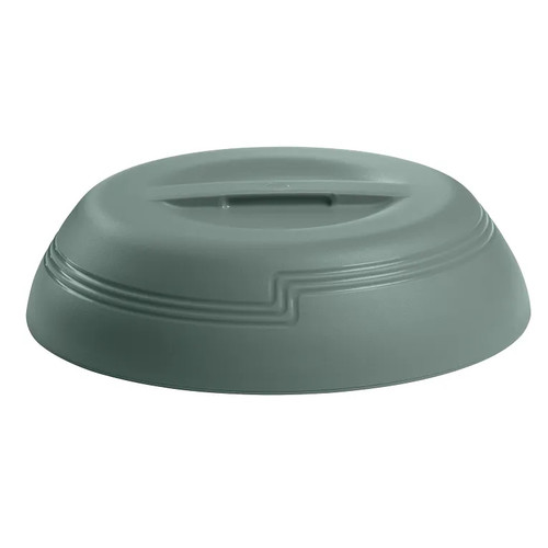 Cambro MDSLD9447 Insulated Fits 9" Plate Polypropylene Meadow The Shore Line Collection Dome - 12/Case