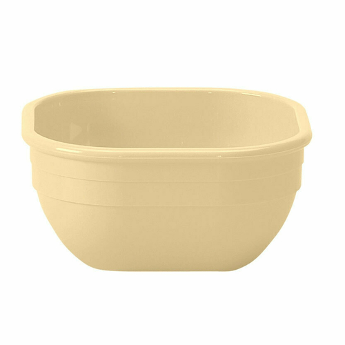 Cambro 10CW133 9.4 Oz. Beige Polycarbonate Heat Resistant Camwear Bowl - 48/Case