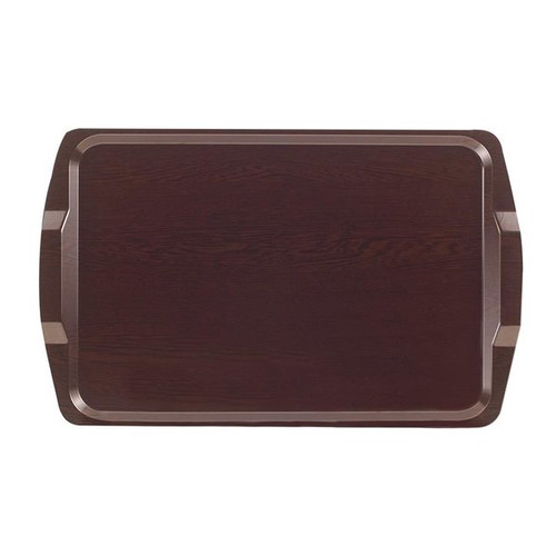 Cambro 1525RST384 14" x 21" Venge Fiberglass Rectangular Room Service Tray - 12/Case