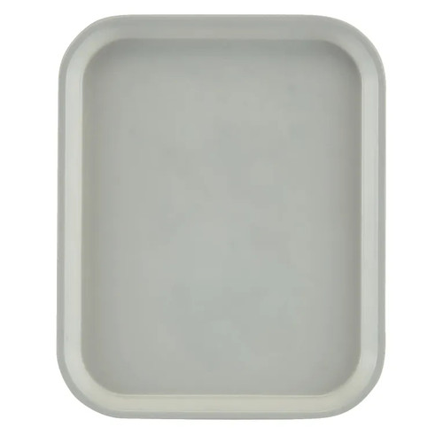 Cambro 810101 9.88" x 8" Antique Parchment High-Impact Fiberglass Rectangular Camtray - 12/Case