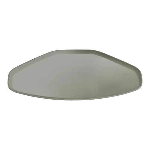 Cambro 1520TR199 14.56" x 19.5" Trapezoid Fiberglass Taupe Camtray - 12/Case