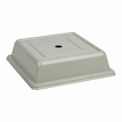 Cambro 978SFVSNH101 10" Ivory Fiberglass Square Versa Camcover Plate Cover - 12/Case