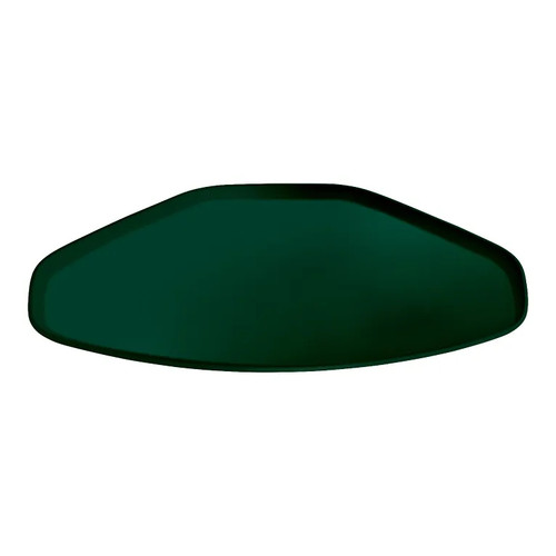 Cambro 1520TR119 14.56" x 19.5" Trapezoid Fiberglass Sherwood Green Camtray - 12/Case