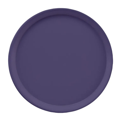 Cambro 1550551 16" Dia. Round Fiberglass Grape Serving Camtray - 12/Case