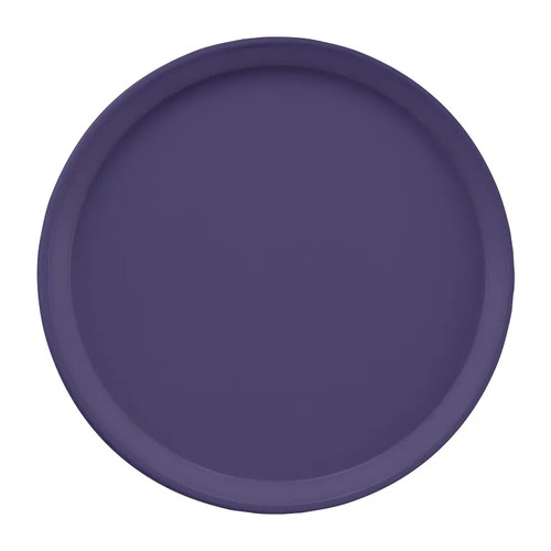 Cambro 1550551 16" Dia. Round Fiberglass Grape Serving Camtray - 12/Case