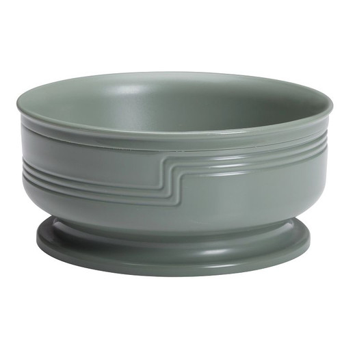 Cambro MDSB16447 16.9 Oz. Dishwasher Safe Polypropylene Meadow The Shoreline Collection Entree Bowl - 48/Case