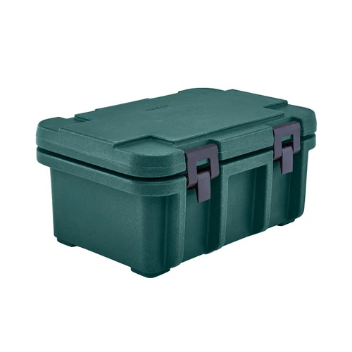 Cambro UPC180192 24.50 Qt. Granite Green Polyethylene Top Loading Ultra Pan Carriers