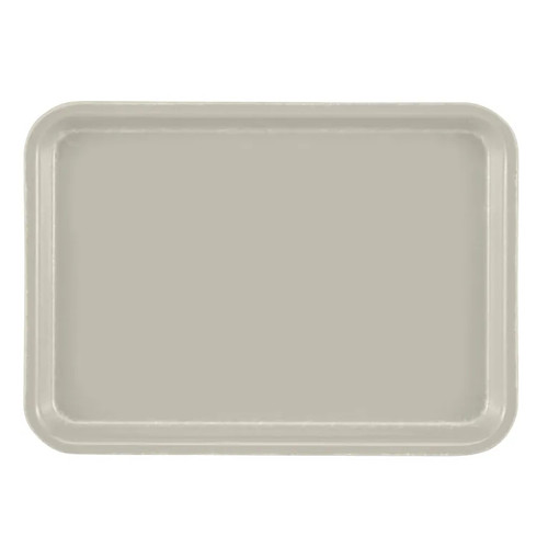 Cambro 46538 6" x 4.25" Cottage White High-Impact Fiberglass Rectangular Camtray - 12/Case