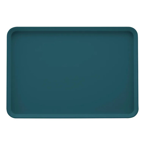 Cambro 2025401 25.56" x 20.75" Slate BLue High-Impact Fiberglass Rectangular Camtray - 6/Case