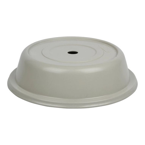 Cambro 116VS101 11.38" Ivory Fiberglass Round Versa Camcover Plate Cover - 12/Case