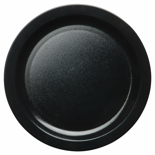Cambro 825CWNR110 8.25" Dia. Black Polycarbonate Round Narrow Rim - 48/Case