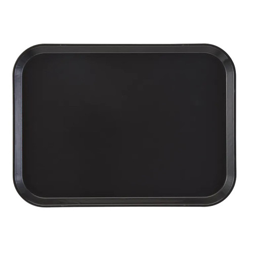 Cambro 1216116 12" x 16.31" Brazil Brown Rectangular High-Impact Fiberglass Camtray - 12/Case
