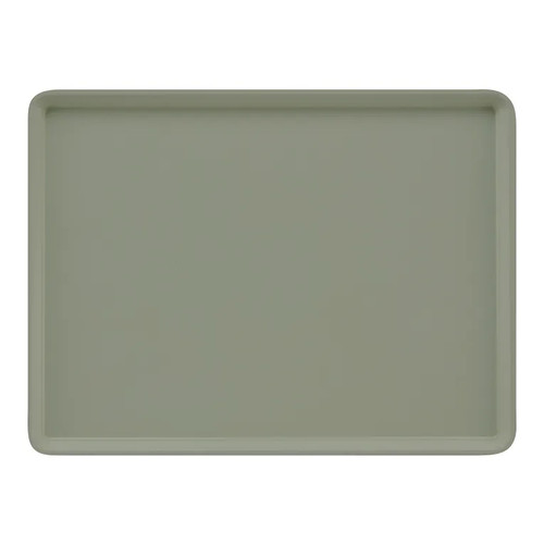 Cambro 16225199 16.5" x 22.5" Rectangular Fiberglass Taupe Camtray - 12/Case