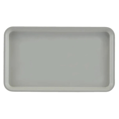 Cambro 915199 8.75" x 15" Taupe High-Impact Fiberglass Rectangular Camtray - 12/Case