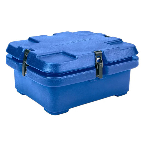 Cambro 240MPC186 6.3 Qt. Navy Blue Polyethylene Top Loading for Half Size Food Pans CamCarrier