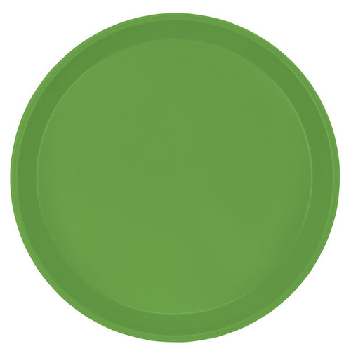 Cambro 900113 9" Dia. Round Limeade Fiberglass Serving Camtray - 12/Case