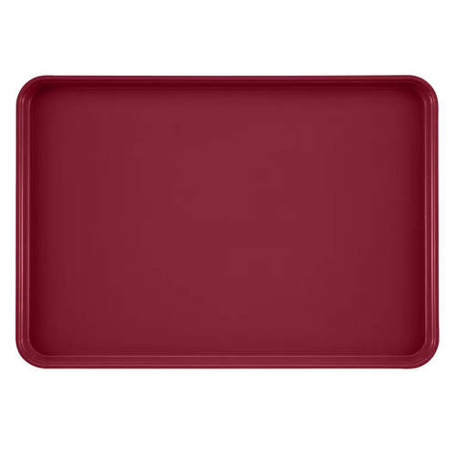 Cambro 1826505 17.88" x 25.75" Real Rust High-Impact Fiberglass Rectangular Camtray - 6/Case